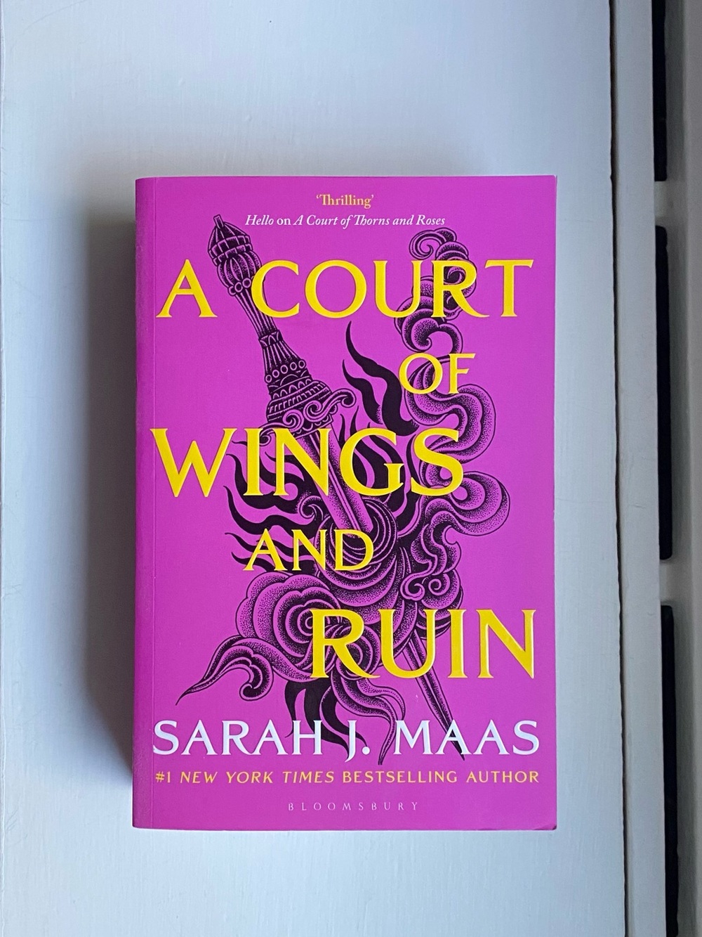 A Court of Wings and Ruin (ACOTAR Series) Paperback Book by Sarah J Maas